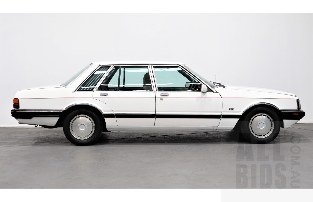9/1987 Ford LTD FE 4d Sedan White Auto EFI 4.0L
