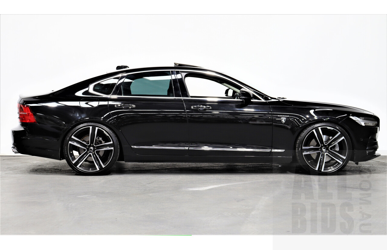 9/2016 Volvo S90 T6 Inscription R- Design AWD Heico Sportiv Concept Car 1 of 1 - MY16 4d Sedan Black 2.0L Turbocharged and Supercharged