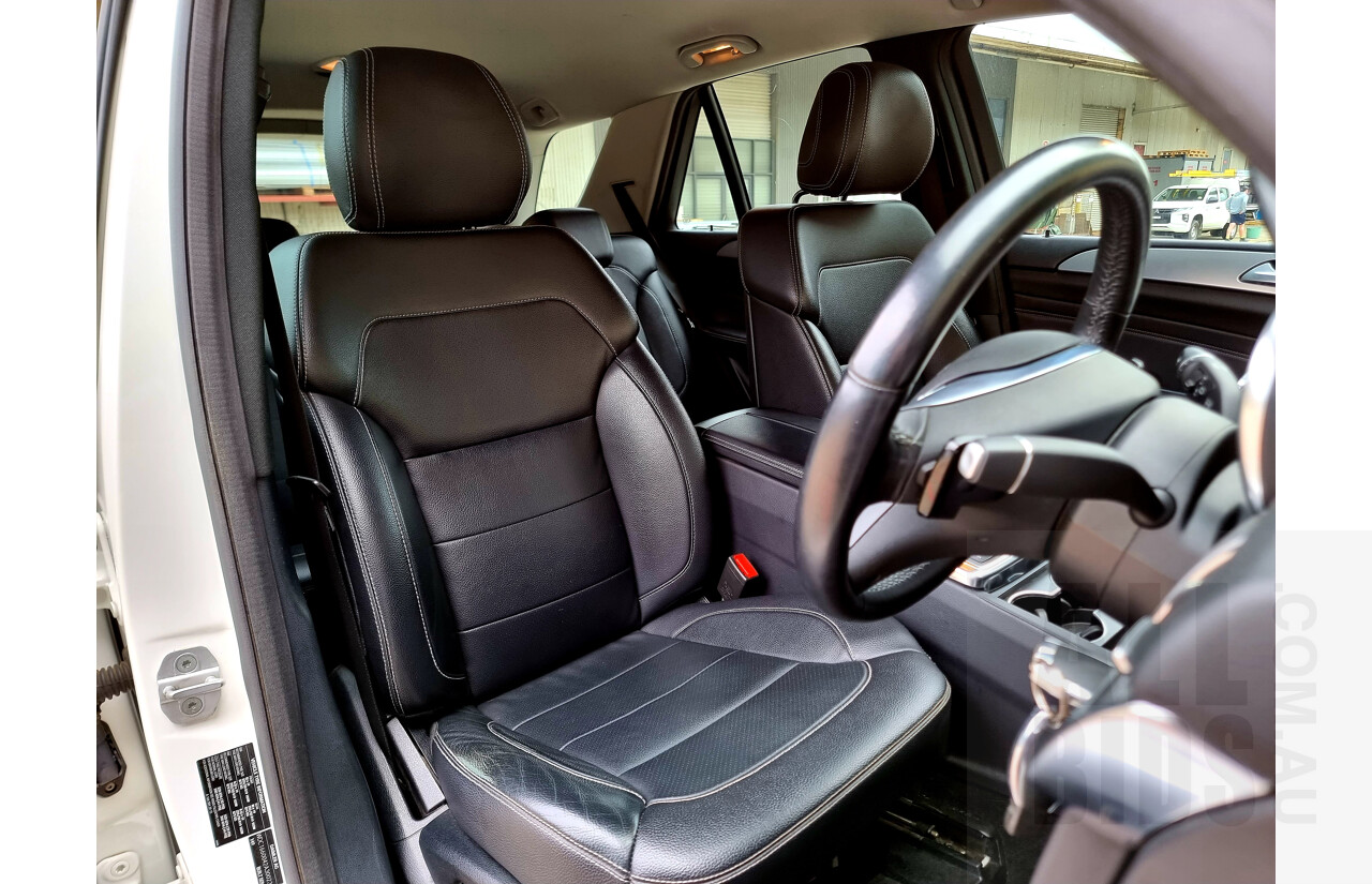 11/2013 Mercedes-Benz ML 250 CDI Bluetec (4x4) 166 4d Wagon Polar White 2.1L Turbo Diesel