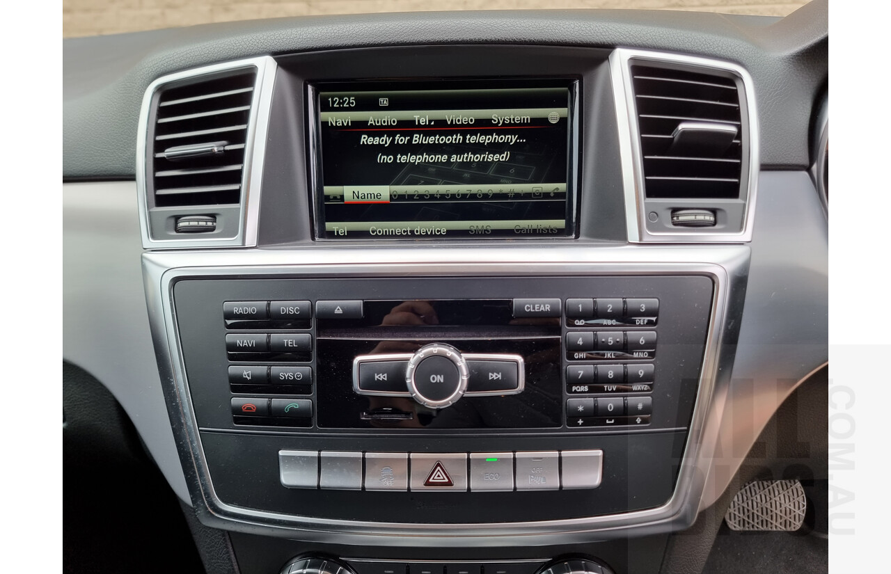 11/2013 Mercedes-Benz ML 250 CDI Bluetec (4x4) 166 4d Wagon Polar White 2.1L Turbo Diesel