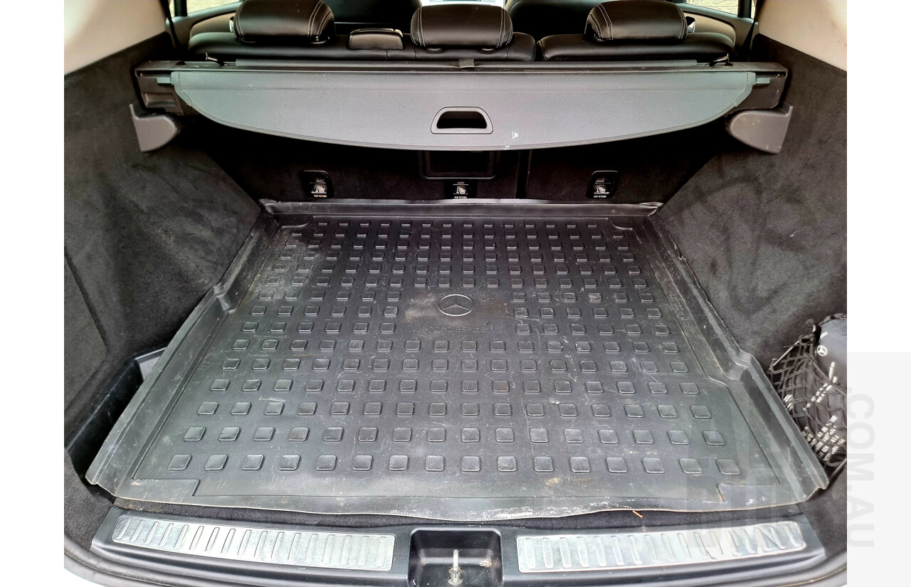 11/2013 Mercedes-Benz ML 250 CDI Bluetec (4x4) 166 4d Wagon Polar White 2.1L Turbo Diesel