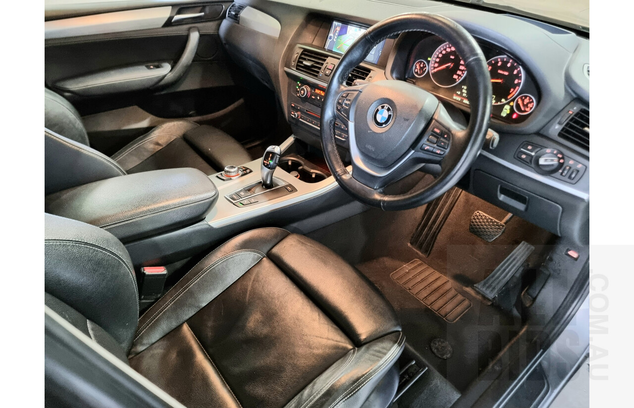 3/2011 BMW X3 X-drive 28i F25 4d Wagon Grey 3.0L