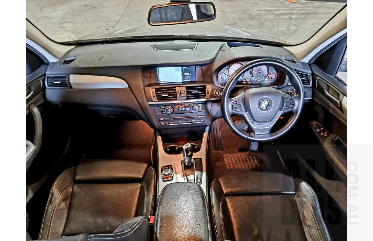 3/2011 BMW X3 X-drive 28i F25 4d Wagon Grey 3.0L