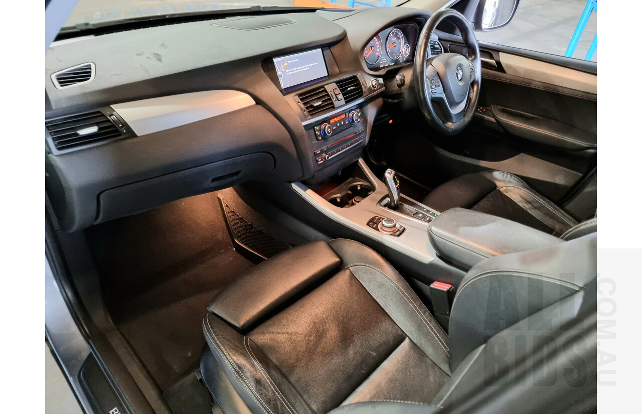 3/2011 BMW X3 X-drive 28i F25 4d Wagon Grey 3.0L