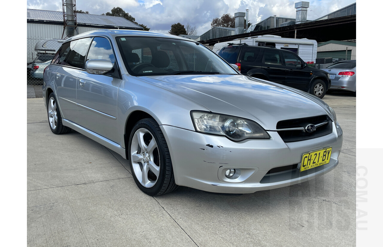 3/2005 Subaru Liberty 2.5i MY05 4d Wagon Silver 2.5L