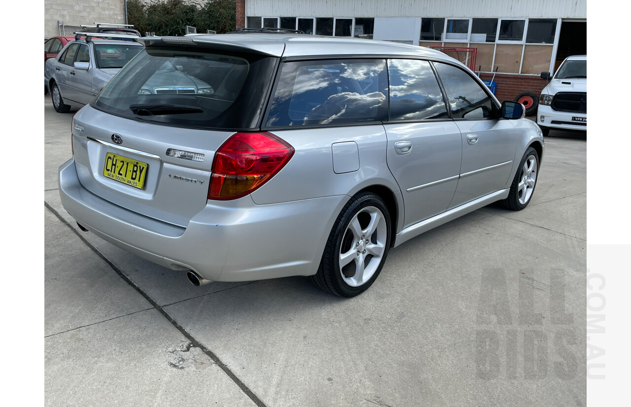 3/2005 Subaru Liberty 2.5i MY05 4d Wagon Silver 2.5L
