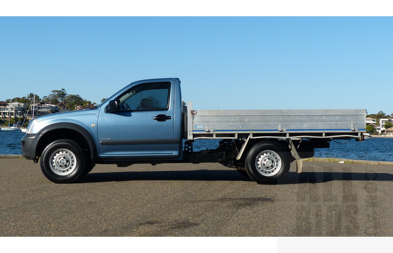 5/2004 Holden Rodeo LX RA Cab Chassis Blue 3.5L V6