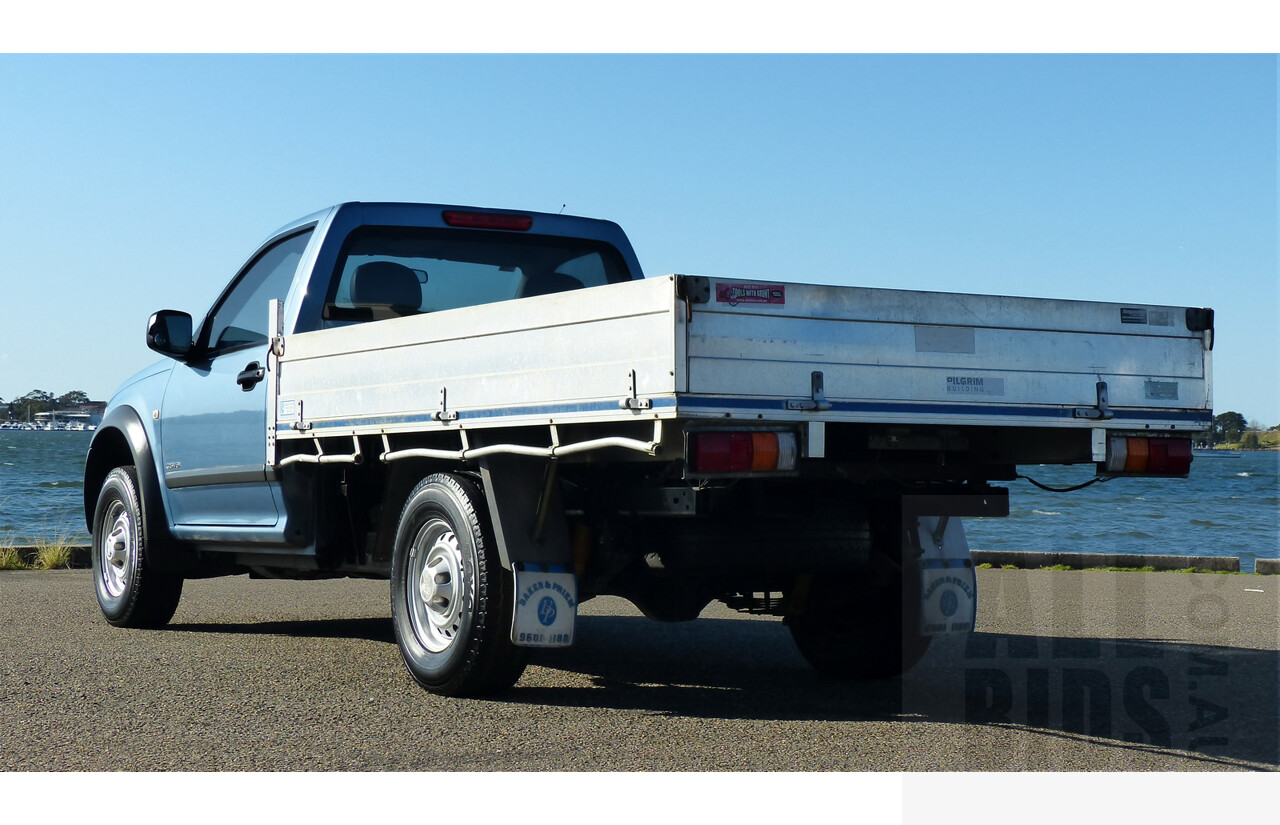 5/2004 Holden Rodeo LX RA Cab Chassis Blue 3.5L V6