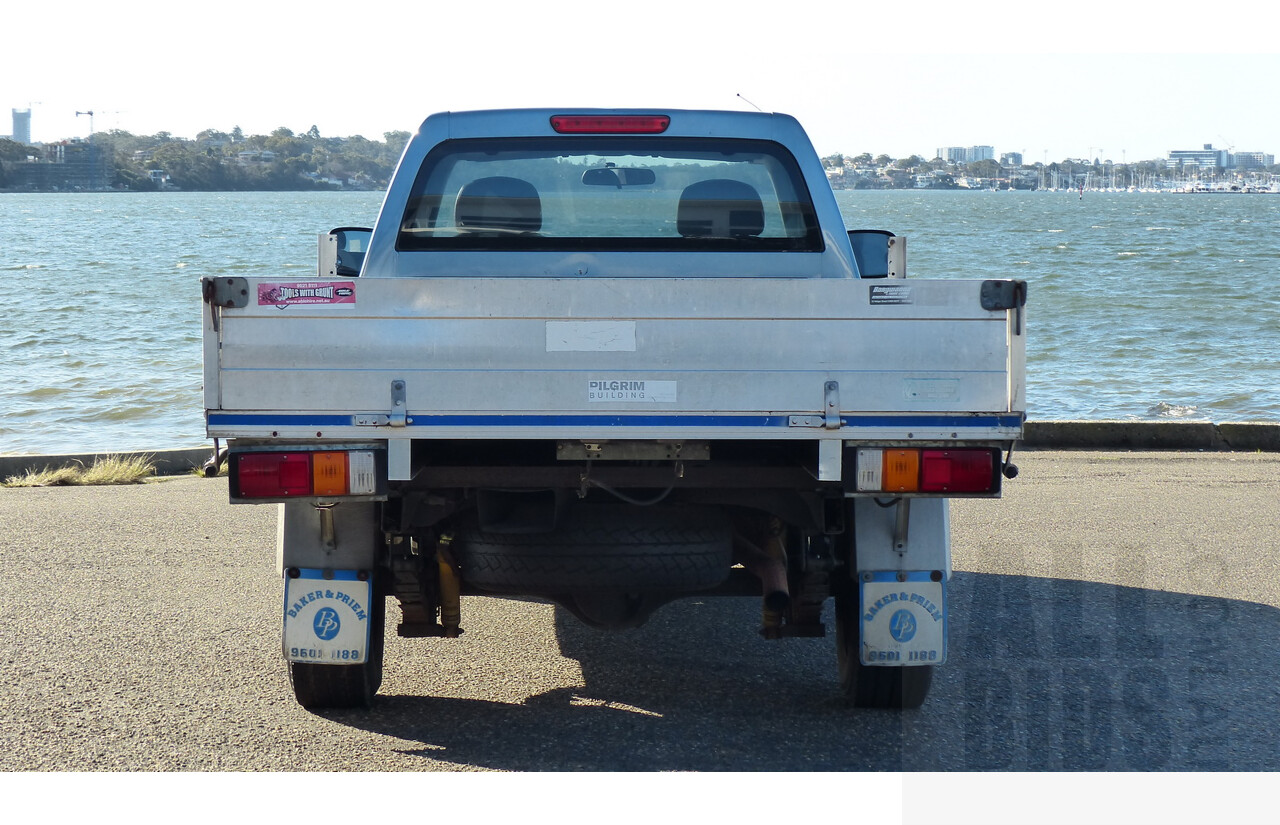 5/2004 Holden Rodeo LX RA Cab Chassis Blue 3.5L V6