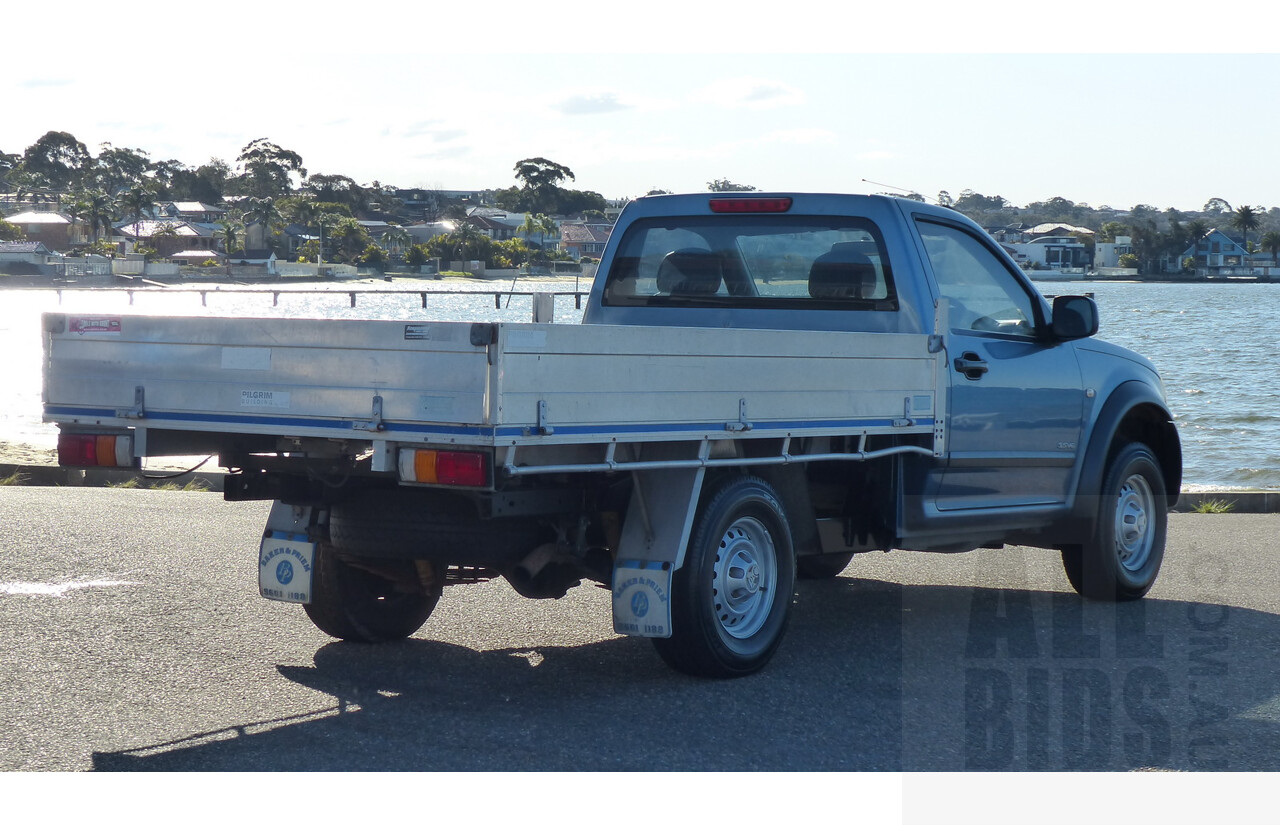 5/2004 Holden Rodeo LX RA Cab Chassis Blue 3.5L V6