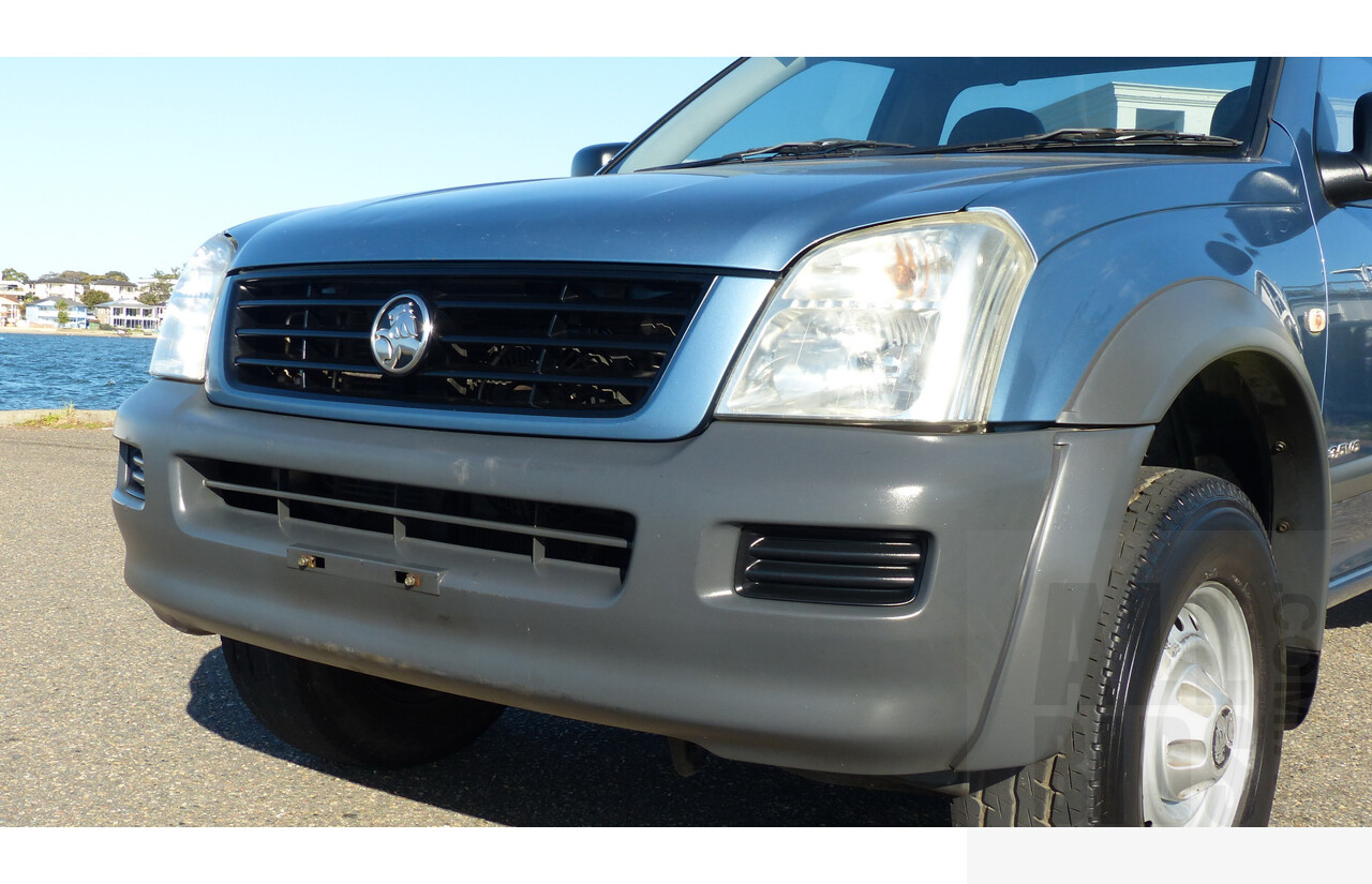 5/2004 Holden Rodeo LX RA Cab Chassis Blue 3.5L V6