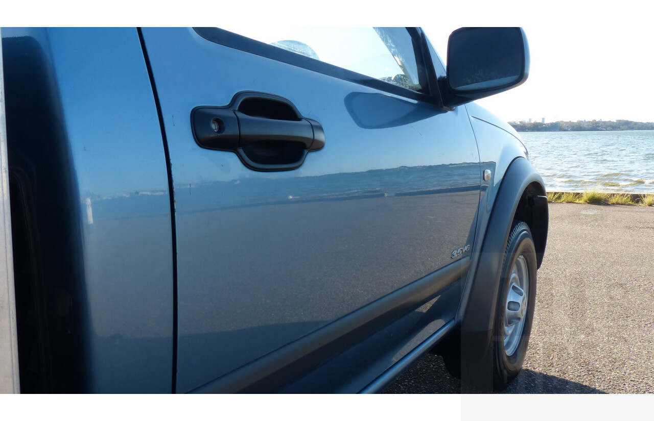 5/2004 Holden Rodeo LX RA Cab Chassis Blue 3.5L V6