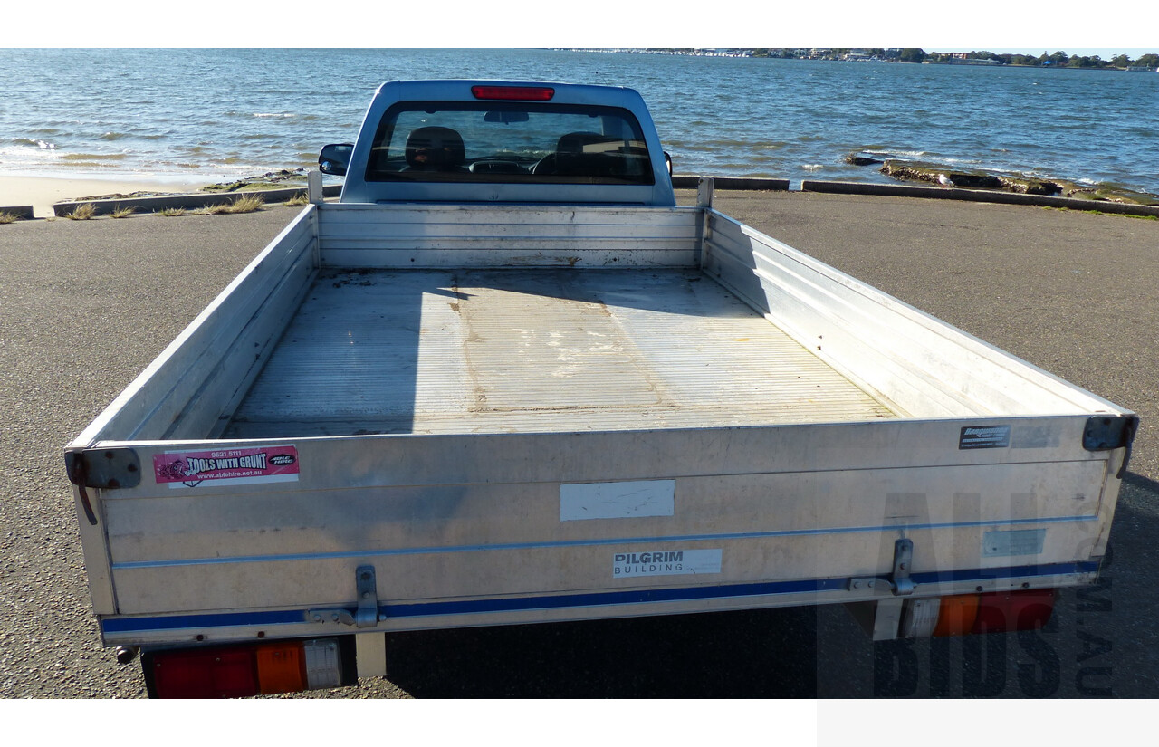 5/2004 Holden Rodeo LX RA Cab Chassis Blue 3.5L V6