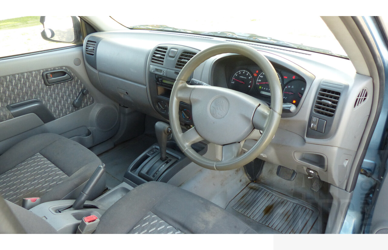 5/2004 Holden Rodeo LX RA Cab Chassis Blue 3.5L V6