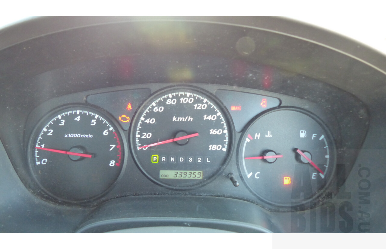 5/2004 Holden Rodeo LX RA Cab Chassis Blue 3.5L V6