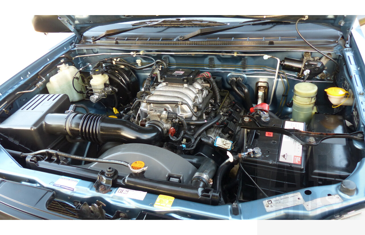 5/2004 Holden Rodeo LX RA Cab Chassis Blue 3.5L V6
