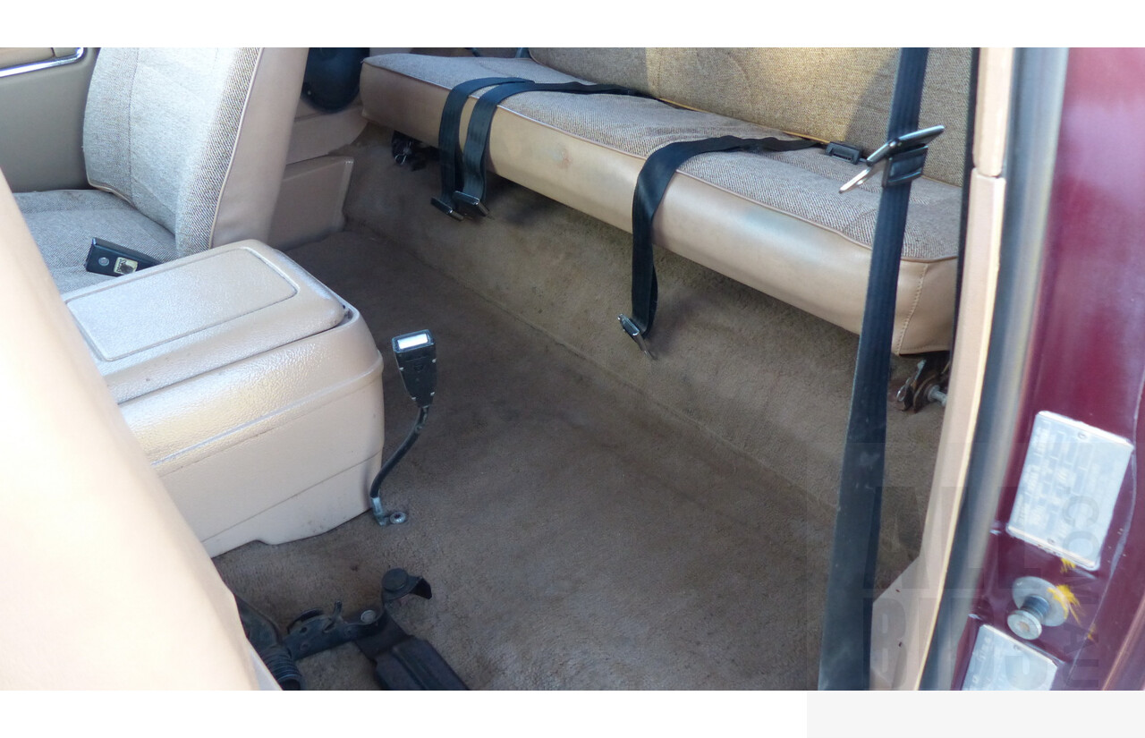 3/1985 Ford Bronco (4x4) 2d Wagon Metallic Brown & White 5.8L V8 351ci - Matching Numbers