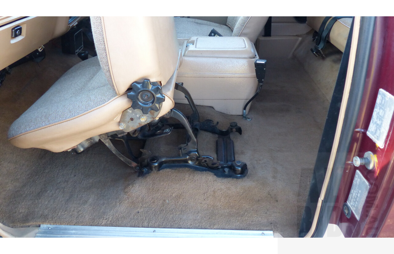 3/1985 Ford Bronco (4x4) 2d Wagon Metallic Brown & White 5.8L V8 351ci - Matching Numbers