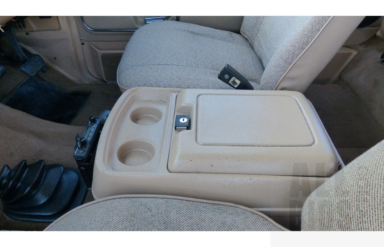 3/1985 Ford Bronco (4x4) 2d Wagon Metallic Brown & White 5.8L V8 351ci - Matching Numbers