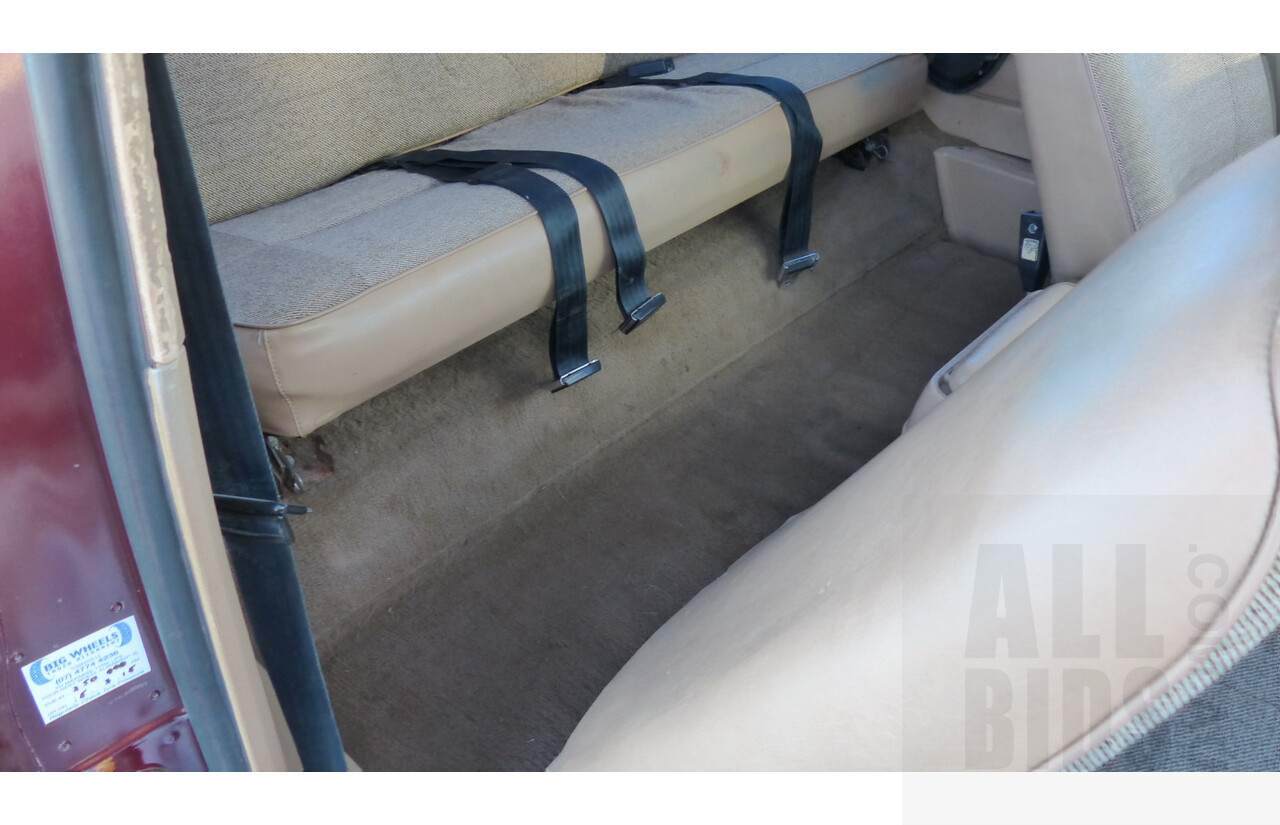 3/1985 Ford Bronco (4x4) 2d Wagon Metallic Brown & White 5.8L V8 351ci - Matching Numbers