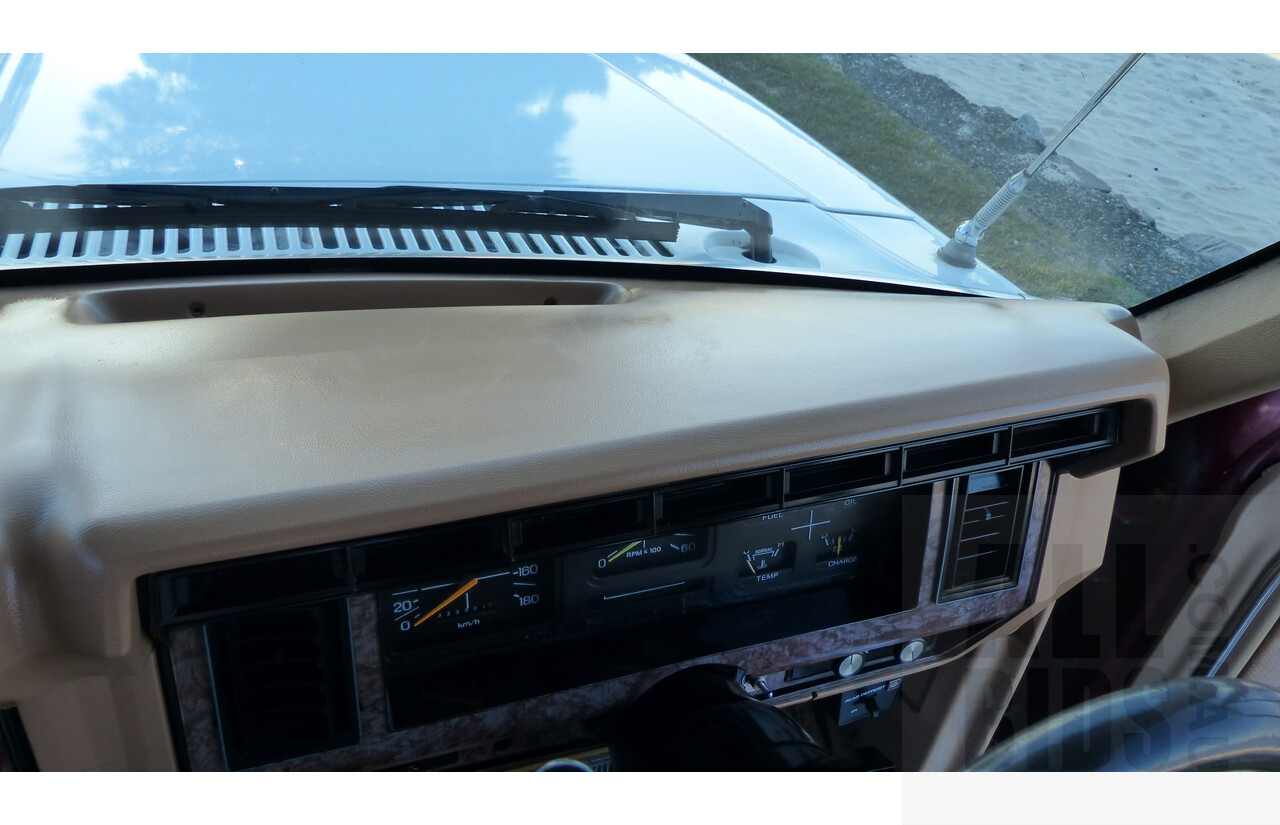 3/1985 Ford Bronco (4x4) 2d Wagon Metallic Brown & White 5.8L V8 351ci - Matching Numbers