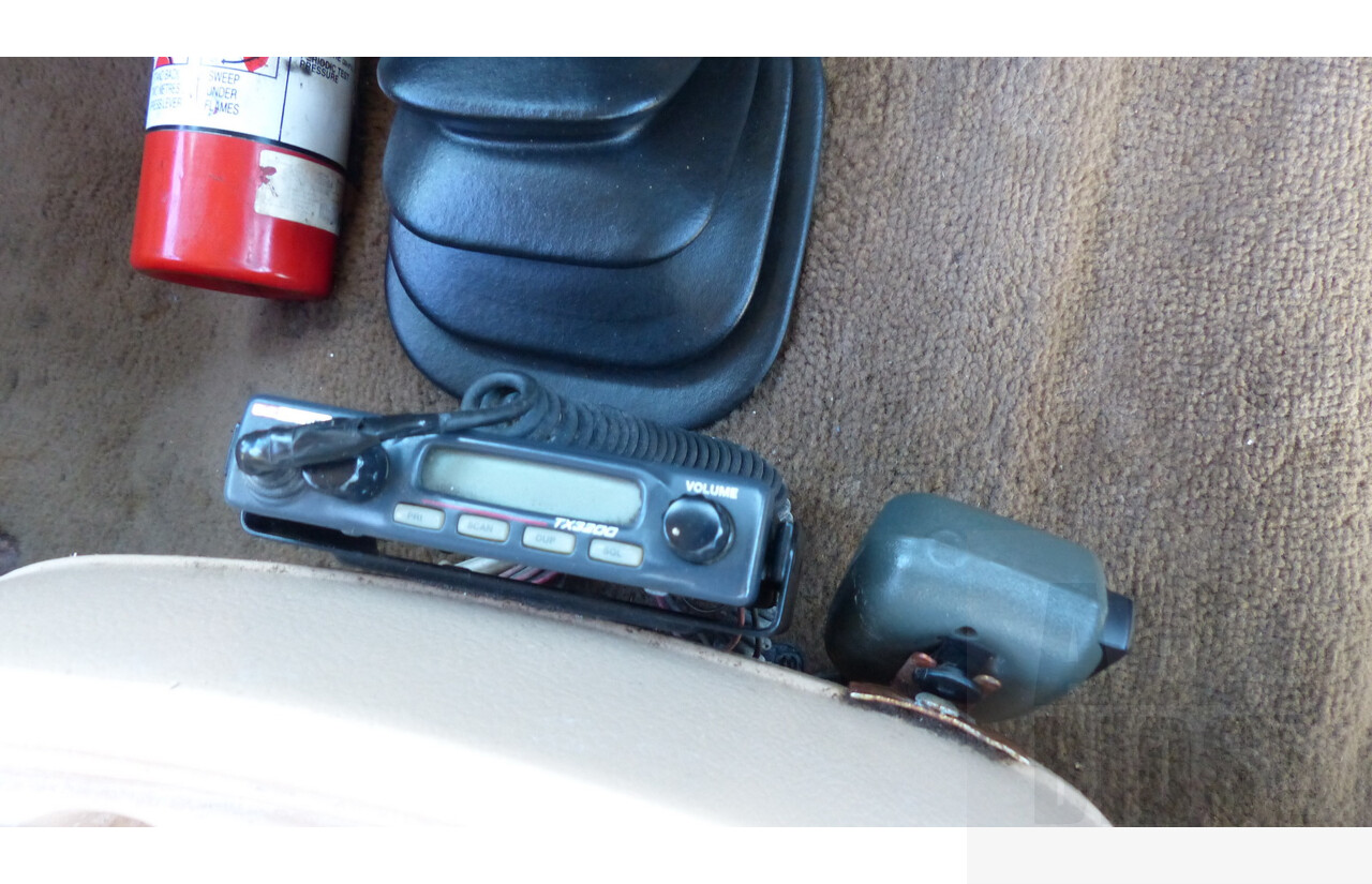 3/1985 Ford Bronco (4x4) 2d Wagon Metallic Brown & White 5.8L V8 351ci - Matching Numbers