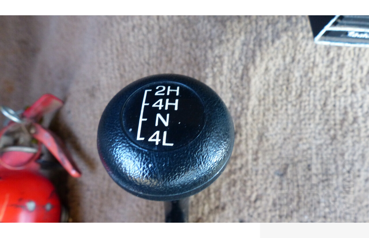 3/1985 Ford Bronco (4x4) 2d Wagon Metallic Brown & White 5.8L V8 351ci - Matching Numbers