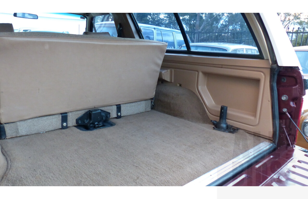 3/1985 Ford Bronco (4x4) 2d Wagon Metallic Brown & White 5.8L V8 351ci - Matching Numbers