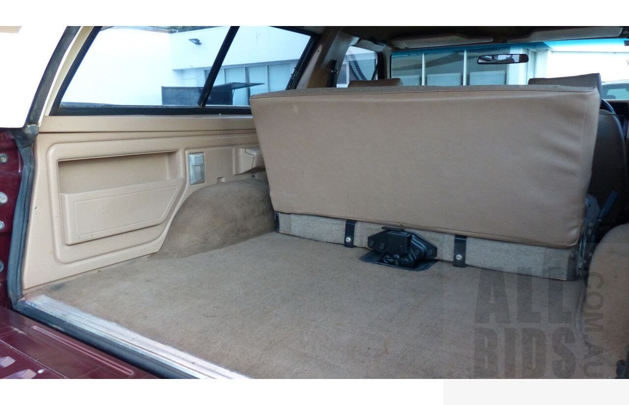 3/1985 Ford Bronco (4x4) 2d Wagon Metallic Brown & White 5.8L V8 351ci - Matching Numbers