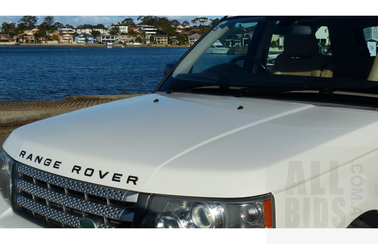 7/2007 Range Rover Range Rover Sport 3.6 TDV8 MY07 4d Wagon White 3.6L - V8 Turbo Diesel