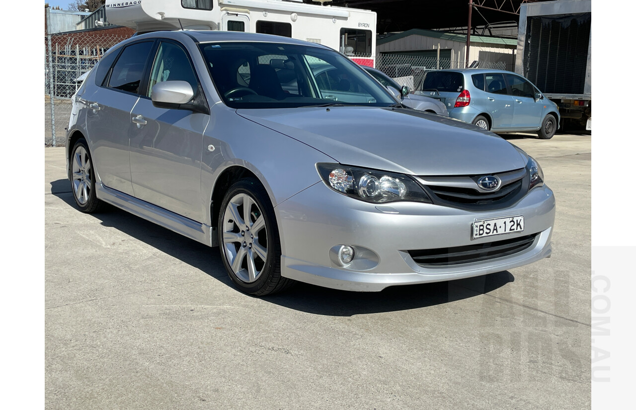 7/2010 Subaru Impreza RS (awd) MY11 5d Hatchback Silver 2.0L