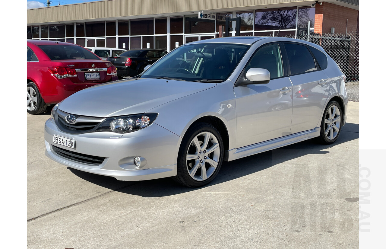7/2010 Subaru Impreza RS (awd) MY11 5d Hatchback Silver 2.0L