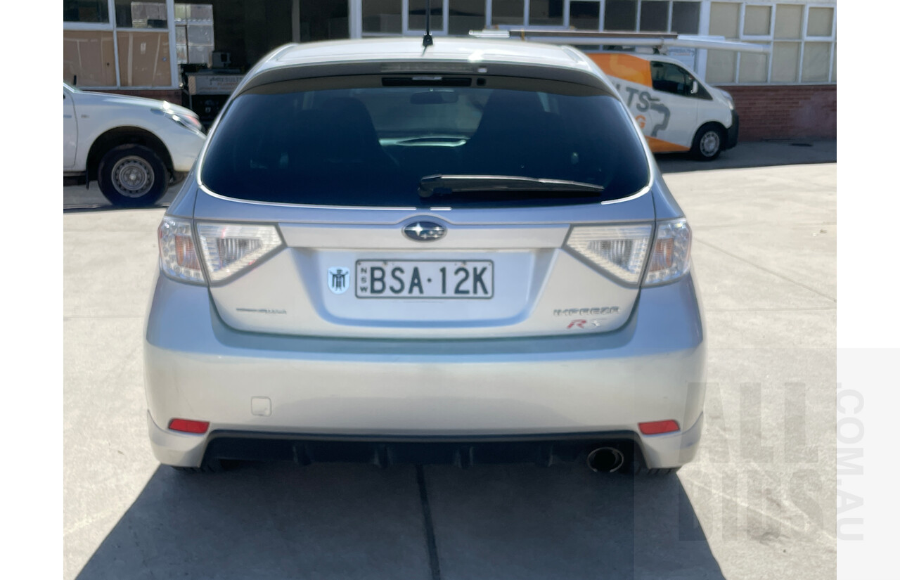7/2010 Subaru Impreza RS (awd) MY11 5d Hatchback Silver 2.0L