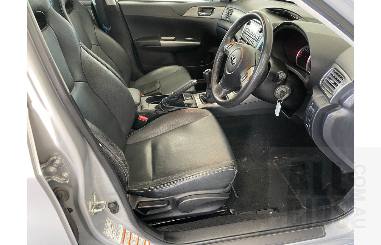 7/2010 Subaru Impreza RS (awd) MY11 5d Hatchback Silver 2.0L