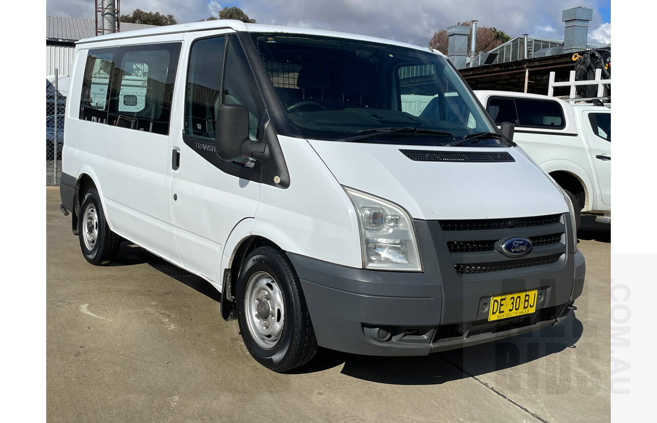 4/2010 Ford Transit LOW (mwb) VM MY10 Van White 2.2L