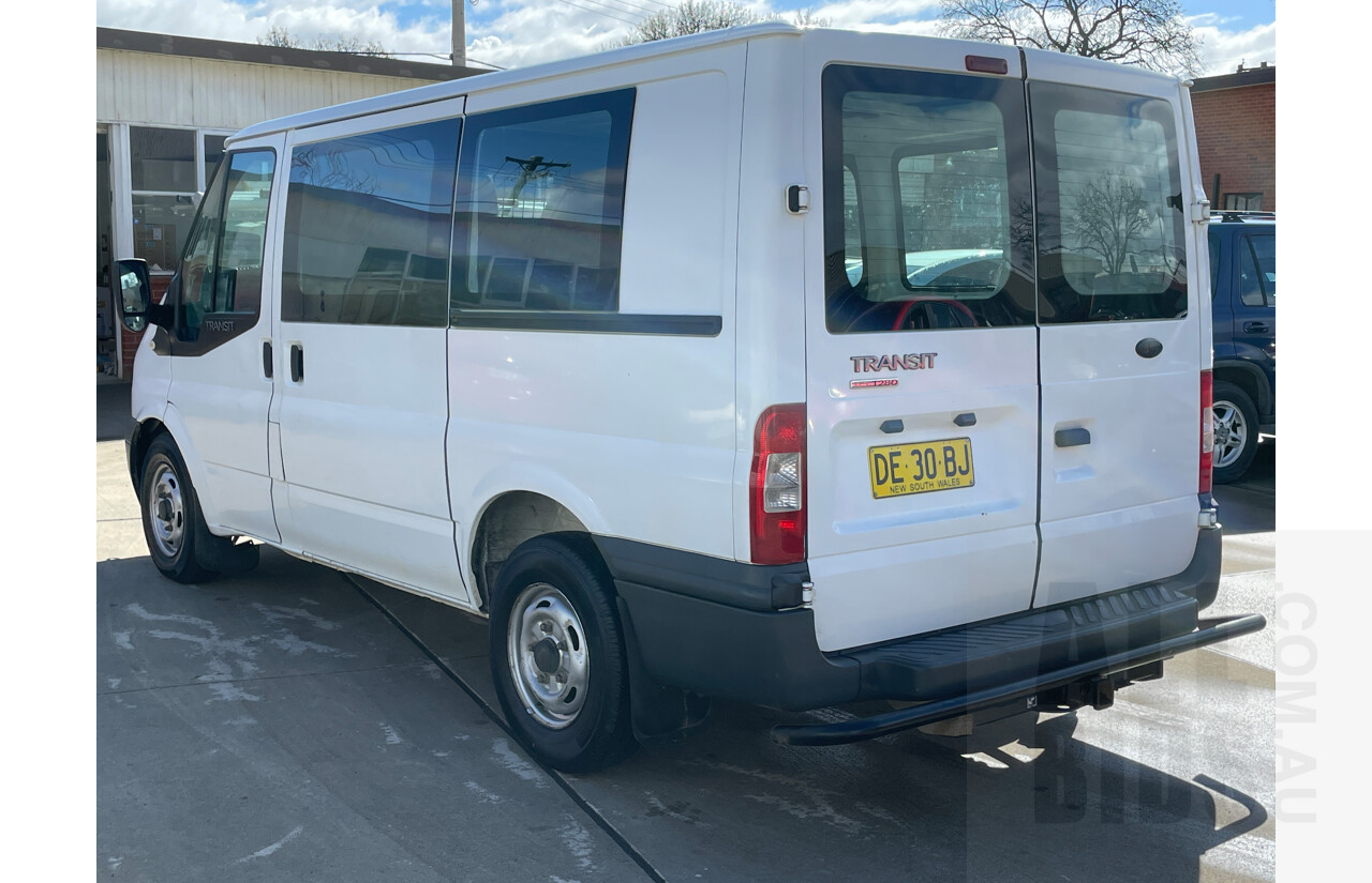 4/2010 Ford Transit LOW (mwb) VM MY10 Van White 2.2L