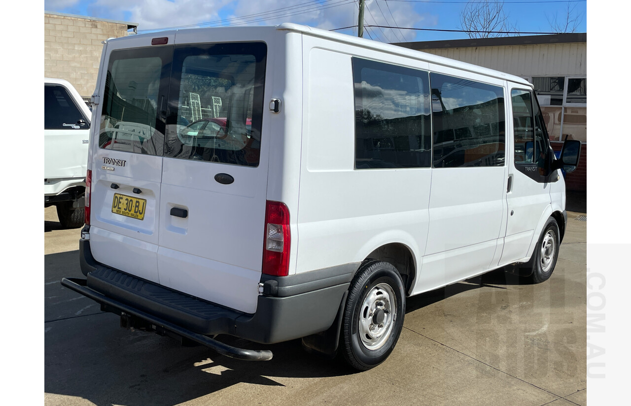 4/2010 Ford Transit LOW (mwb) VM MY10 Van White 2.2L