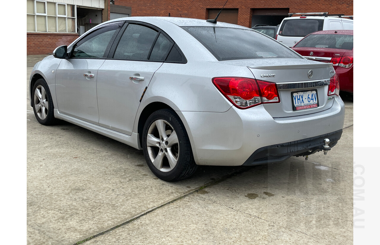 3/2012 Holden Cruze SRi V JH MY12 4d Sedan Silver 1.4L
