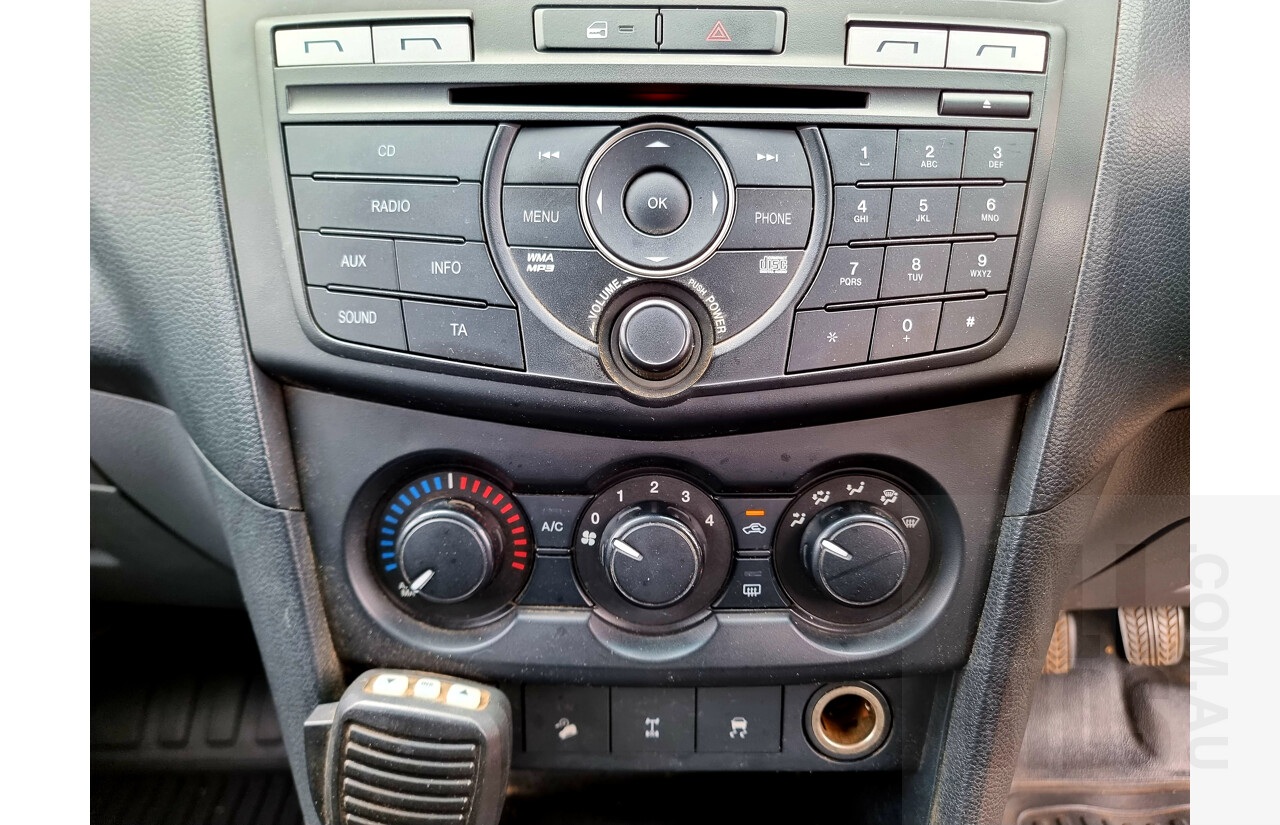 8/2014 Mazda BT-50 XT (4x4) MY13 Freestyle C/Chas White 3.2L Turbo Diesel