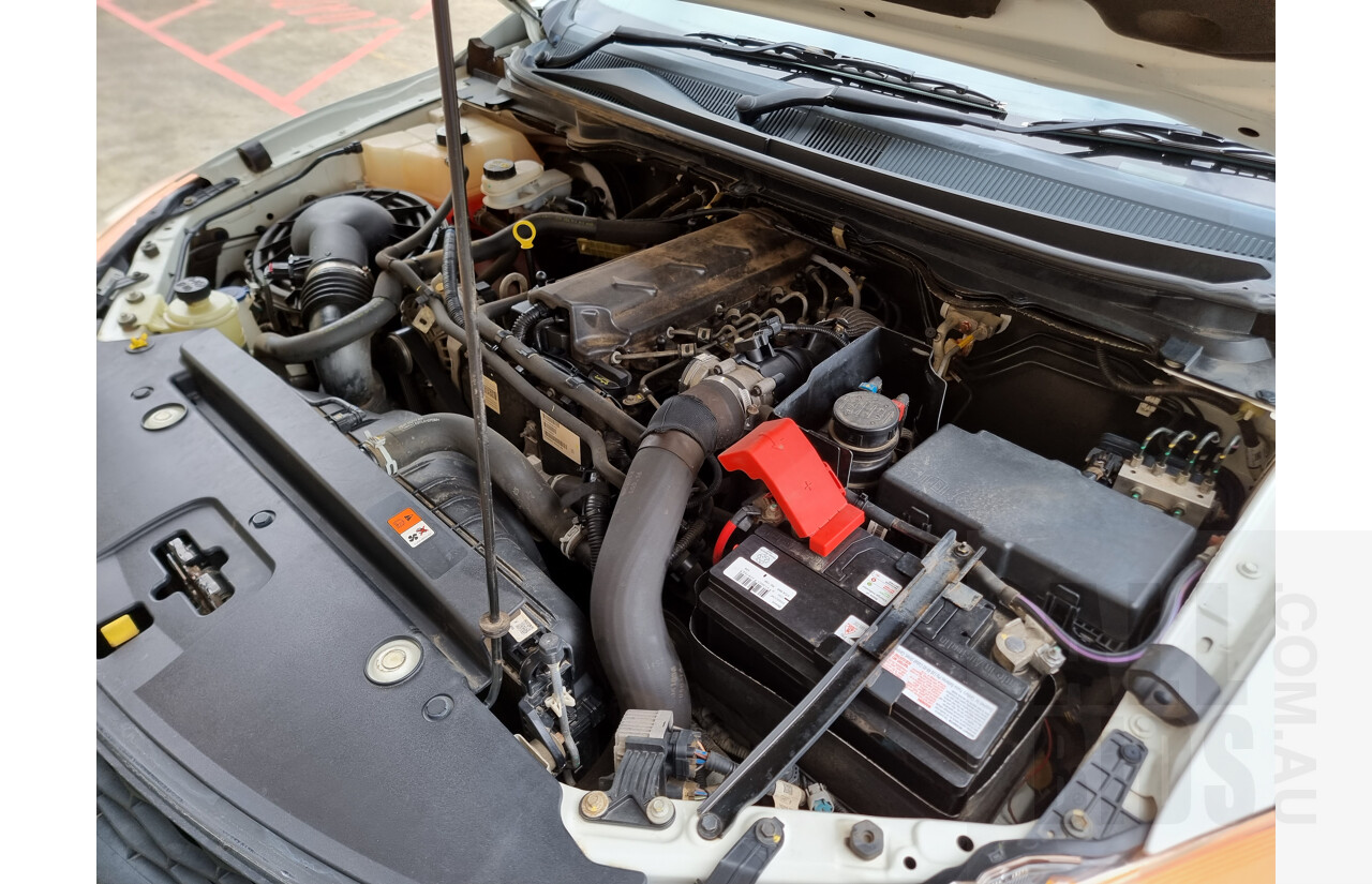 8/2014 Mazda BT-50 XT (4x4) MY13 Freestyle C/Chas White 3.2L Turbo Diesel