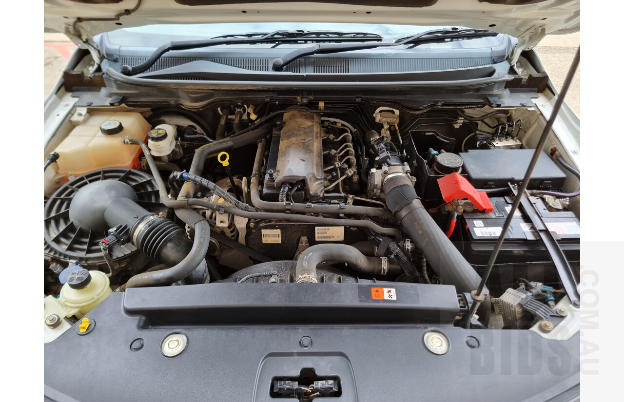 8/2014 Mazda BT-50 XT (4x4) MY13 Freestyle C/Chas White 3.2L Turbo Diesel