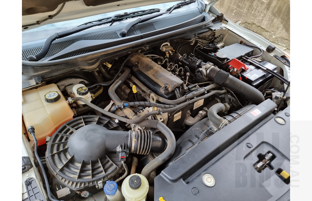 8/2014 Mazda BT-50 XT (4x4) MY13 Freestyle C/Chas White 3.2L Turbo Diesel