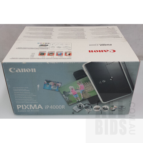 New (unopened) Canon PIXMA iP 4000R Bubble Jet Printer- RRP $349.95