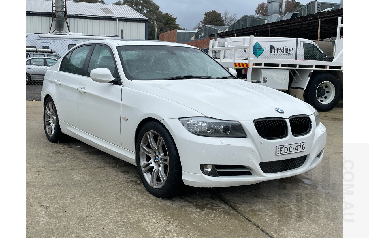 1/2011 Bmw 3 20d Lifestyle E90 MY11 4d Sedan White 2.0L