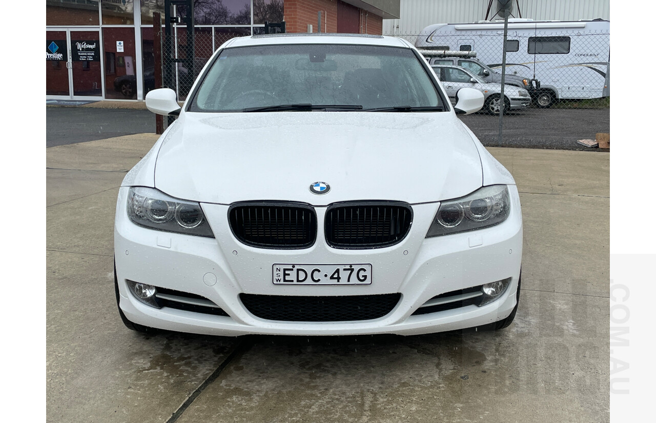 1/2011 Bmw 3 20d Lifestyle E90 MY11 4d Sedan White 2.0L