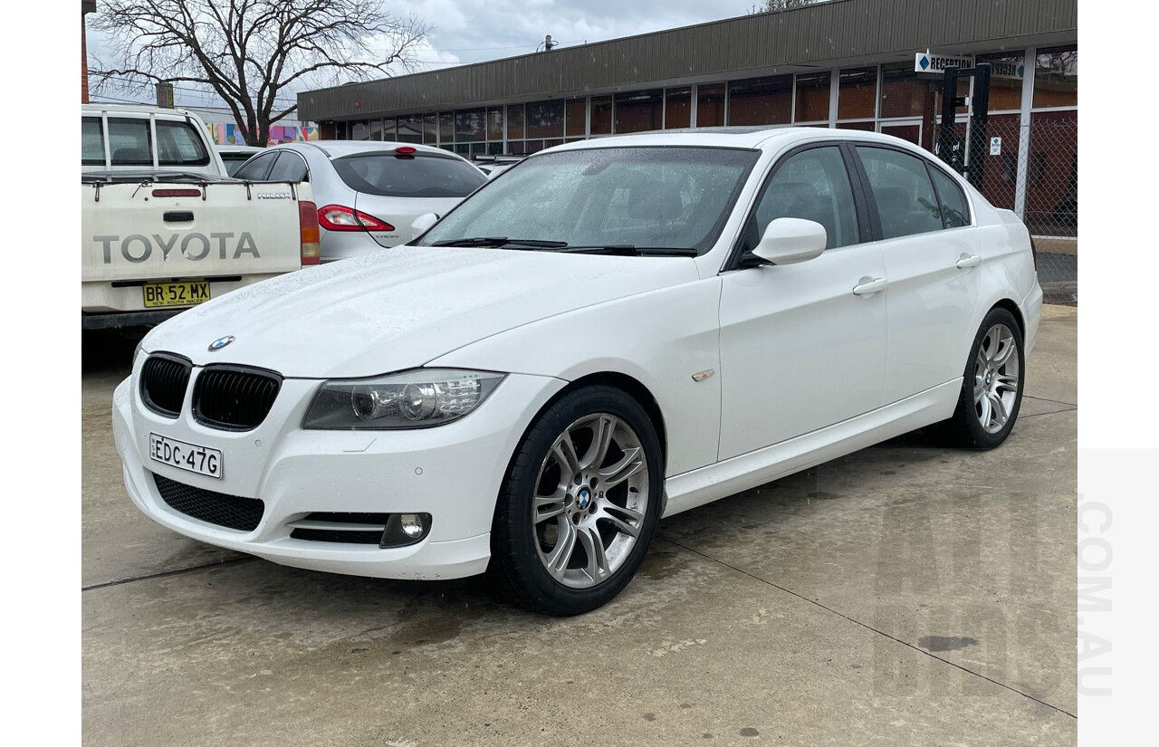1/2011 Bmw 3 20d Lifestyle E90 MY11 4d Sedan White 2.0L