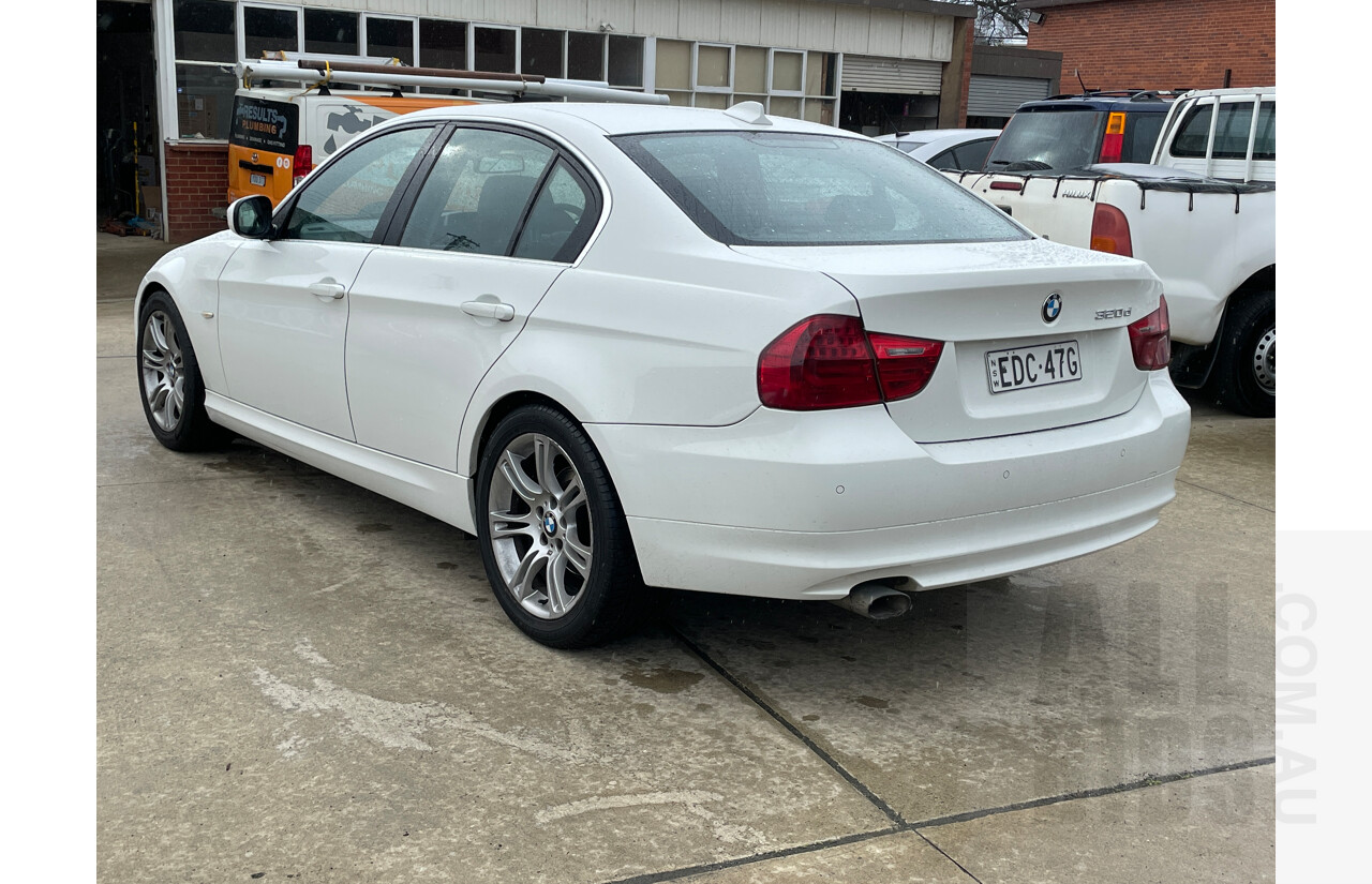 1/2011 Bmw 3 20d Lifestyle E90 MY11 4d Sedan White 2.0L