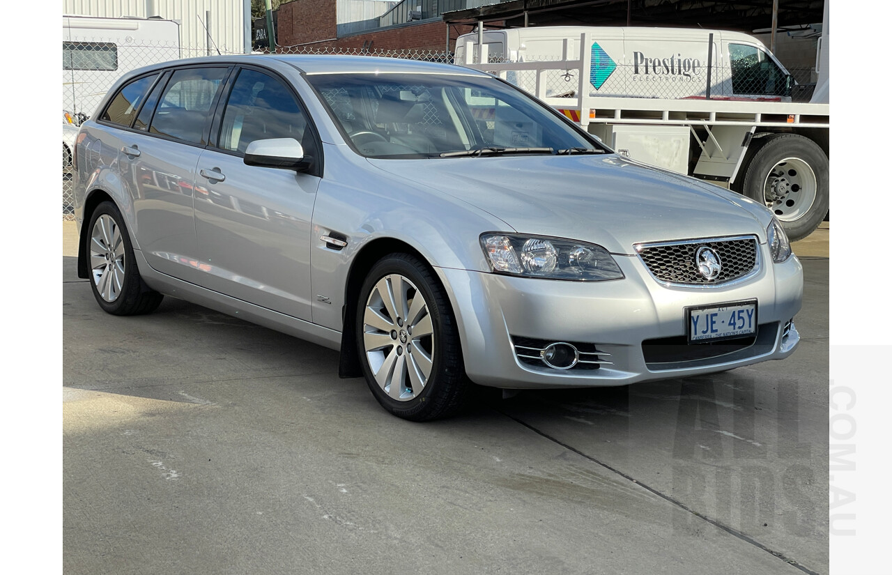 12/2012 Holden Commodore Z-Series VE II MY12.5 4d Sportwagon Silver 3.0L