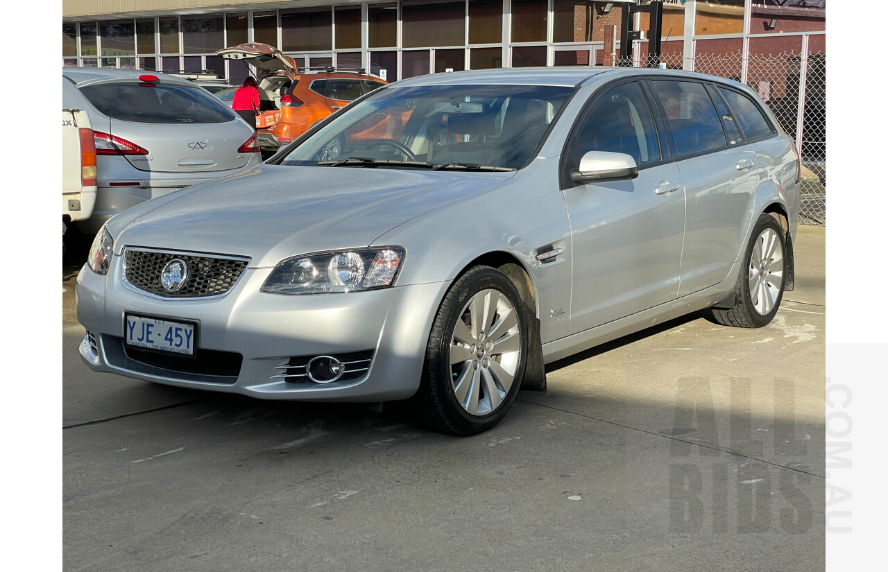 12/2012 Holden Commodore Z-Series VE II MY12.5 4d Sportwagon Silver 3.0L