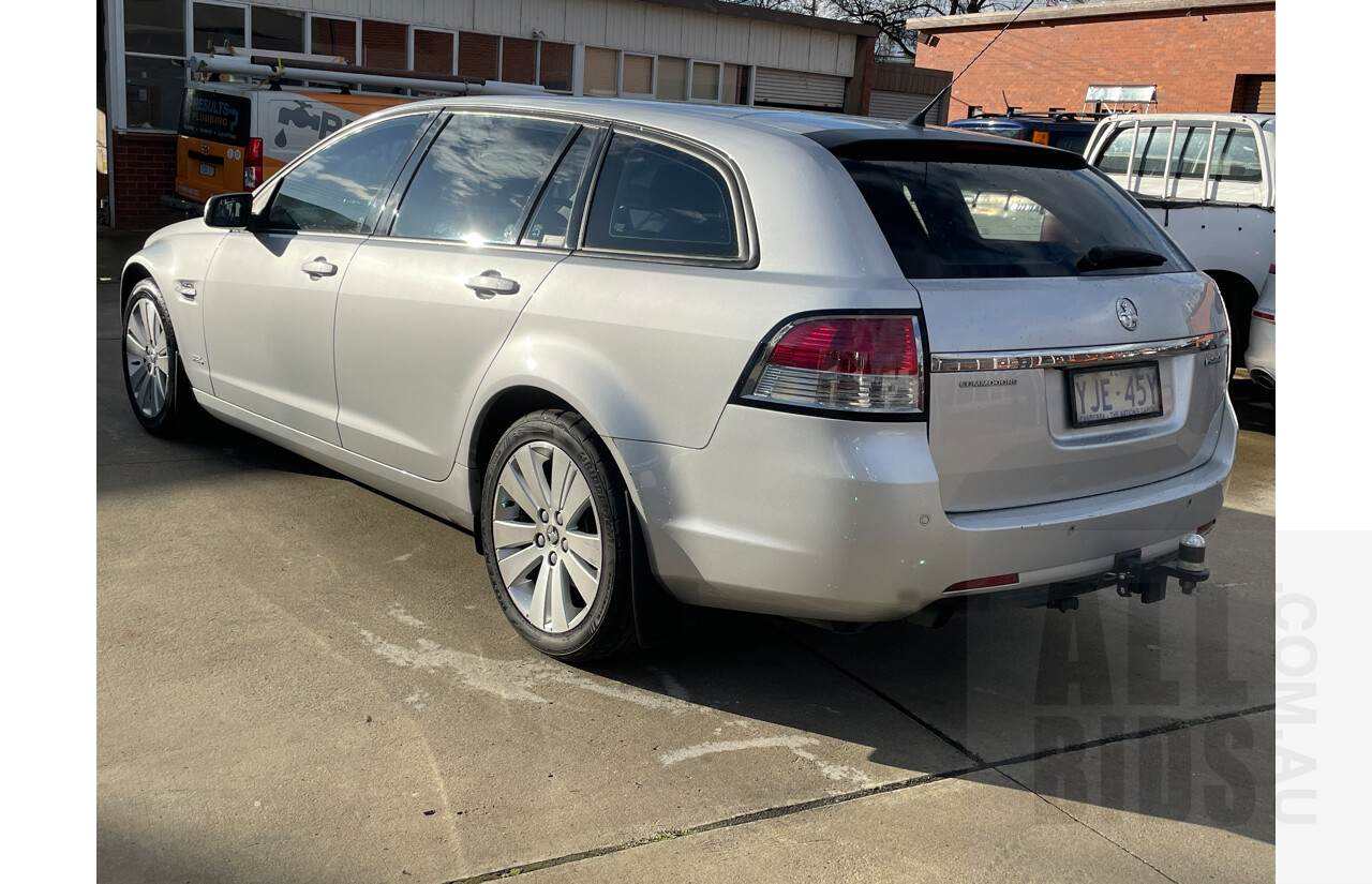 12/2012 Holden Commodore Z-Series VE II MY12.5 4d Sportwagon Silver 3.0L